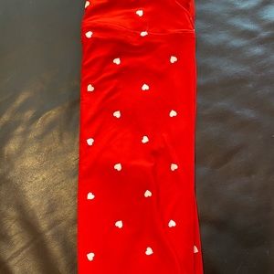 LuLaRoe TC Valentine’s Day Leggings. NWT
